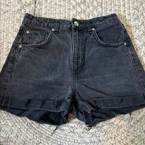H&M Dark Gray Jean Shorts